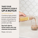 Raw Generation 7-Day Protein Cleanse – High Protein Juice Cleanse with Dairy and Soy-Free Protein Smoothies/Gets Results Quickly While Energizing Your Workouts/Jumpstart a Healthier Diet