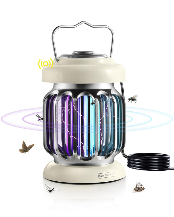 2-Pack Hybrid Spectrum, Dusk-to-Dawn Bug Zapper Outdoor Bug Zapper Indoor Bug Zapper Mosquito Repellent Outdoor Patio Mosquito Zapper Fly Zapper Fruit Fly Trap for Indoors Mosquito Killer with Sensor