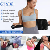 REVIX Large Ice Pack Wrap for Hip, Knee, Shoulder, Back Pain Relief Reusable Gel Cold Pack for Injuries, Swelling, Bruises, Surgery, Inflammation 16x9''