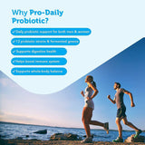 Vitamin Bounty Pro-Daily Probiotic - 13 Probiotic Strains, Gut Health, Digestive Health, Including Lactobacillus Acidophilus, Probiotic for Women and Men (Pro-Daily Probiotic)