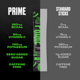 PRIME HYDRATION+ Sticks GLOWBERRY | Hydration Powder Single Serve Sticks | Electrolyte Powder On The Go | Low Sugar | Caffeine-Free | Vegan | 30 Sticks