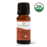 Plant Therapy Organic Frankincense Frereana Essential Oil 100% Pure, USDA Certified Organic, Undiluted, Natural Aromatherapy, Therapeutic Grade 10 mL (1/3 oz)