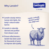 Lantiseptic Moisture Shield Lanolin Scent Skin Protectant Ointment 4.5 oz. Jar LS0310 2 Ct