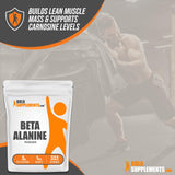 BULKSUPPLEMENTS.COM Beta Alanine Powder - Beta Alanine Pre Workout, Beta Alanine 3000mg - Beta Alanine 1kg, Beta Alanine Bulk - Unflavored, Pure & Gluten Free, 3g per Serving, 1kg (2.2 lbs)