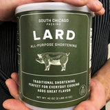 South Chicago Packing Traditonal LARD Shortening, 42 Ounces, Specialty Baking Shortening and Cooking Fat