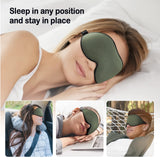 LitBear Sleep Mask for Men Side Sleeper, Sleeping Mask for Women Light Blocking, 3D Contoured Cup Eye Mask Sleeping, Soft Lightweight Sleep Eye Mask with Adjustable Elastic Strap for Traveling