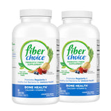 Fiber Choice Bone Health Daily Prebiotic Fiber Chewable Tablets with Calcium & Vitamin D, Assorted Berry, 90 Count (Pack of 2)