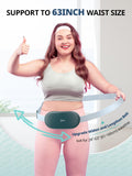 Slimpal Heating Pad for Period Cramps&Back Pain, Plus-Sized Electric Heating Pad, Menstrual Period Cramps Heat Belt Pain Relief, 3 Timer Auto Off Setting, Dark Green
