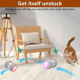 BENTOPAL Automatic Cat Toys Interactive Feather Toys, Pet Exercise Electric Toys for Indoor Cats/Kitten with Feather