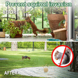 TSCTBA Squirrel Repellent Outdoor, Chipmunk Repellent Outdoor, Squirrel Deterrent, Chipmunk Deterrent, Squirrels Repellant for Bird Feeders/Attic, Keep Squirrel Away for Garden/Plant-8P