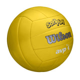 WILSON AVP Soft Play Volleyball - Official Size, Yellow