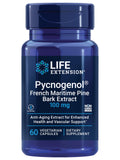 Life Extension Pycnogenol – French Maritime Pine Bark Extract – Scientifically Studied Longevity & Vascular Health Supplement – Non-GMO, Gluten-Free, Vegetarian – 60 Capsules