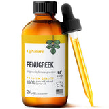 UpNature Fenugreek Oil - 2oz - 100% Natural & Pure Fenugreek Oil for Hair Growth,Skin Health & Improves Digestion- Fenugreek Seed Extract Carrier Oils - Therapeutic Grade, Premium Quality