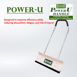 MANPLOW PRO Snow Pushers (PRO with Power U Handle Upgrade, 42")