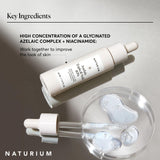 Naturium Azelaic Topical Acid 10%, Face & Skin Care Beauty Treatment with Niacinamide & Vitamin C, 1 oz