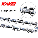 KAKEI 12 Inch Chainsaw Chain 3/8" LP Pitch, 043" Gauge, 45 Drive Links Fits Dewalt DCCS620, Ryobi, Echo and More- DWO1DT612,R45 (3 Chains)