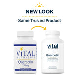 Vital Nutrients Quercetin | Vegan Supplement with Bioflavonoids for Sinus & Immune Support | Gluten, Dairy and Soy Free | 250mg | 200 Capsules