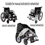 Wheelchair Cover,Electric Wheelchair Cover,Wheelchair Cover for Storage,Waterproof Mobility Scooter Cover, Protector from Dust Dirt Snow Rain Sun Rays,Rolling Walker Cover ，Indoor use