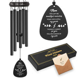 Soopau Sympathy Gifts for Loss of Mom, 30" Metal Memorial Wind Chimes for Loss of Mother, Memorial Gifts for Loss of Mother, Loss of a Mother Sympathy Gifts, Windchimes in Memory of Mom