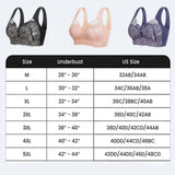 ANSUSIC Slimory Prettyhealth Lymphvity Detoxification and Shaping & Powerful Lifting Bra, Detox Sexy Lace Wireless Lifting Bra(Black-XL)