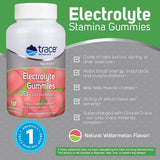 Trace Minerals | Electrolyte Stamina Gummies | Boost Energy, Endurance, Muscle Stamina and Hydration | Vegan | Watermelon | 90 Count (30 Servings)