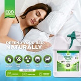 Eco Defense Bed Bug Killer, Natural Organic Formula Fastest (1 Gallon)