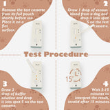 Dog Pregnancy Test Kit at Home, Canine Pregnancy Test Strip for Dog with Buffer Fast and Accurate Detection Pet Clinic Equipment