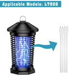 Zechuan Bug Zapper Replacement Bulb 18W for Electronic Bug Zapper (Models LT808) Lamp Bulbs for Indoor Outdoor （White