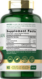 Carlyle Glucomannan Capsules | 200 Count | Soluble Fiber Pills | Non-GMO, Gluten Free Supplement