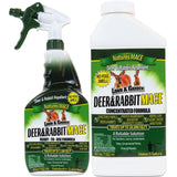 Deer and Rabbit MACE 40oz Ready-to-Use Plus 40oz Concentrate Spray Covers 29,400 Sq. Ft. Deer Repellent Spray for Plants, Lawns, Flowers & Gardens, Plant Safe Deer Spray, Year-Round Protection.