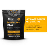 Inner Elevate Mushroom Chai - Ultimate Coffee Alternative - Adaptogenic Mushroom Tea Drink with Lion's Mane, Cordyceps, Chaga, Reishi, Turkey Tail (90 Servings)