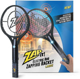 ZAP IT! Bug Zapper Rechargeable Bug Zapper Racket, 4,000 Volt, USB Charging Cable