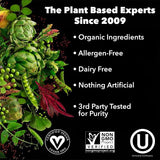 PlantFusion Complete Vegan Protein Powder - Plant Based Protein Powder with BCAAs, Digestive Enzymes and Pea Protein - Keto, Gluten Free, Soy Free, Non-Dairy, No Sugar, Non-GMO - Rich Chocolate 5 lb