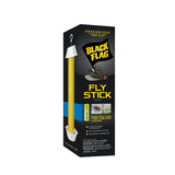 Black Flag Fly Stick, Trap Houseflies and Flying Insects, Pack of 6