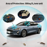 Angveirt Under Hood Rodent Repeller Battery Operated Rodent Repellent Ultrasonic Mice Repellent for Cars Mouse Deterrent for Garage Humane Mouse Trap Substitute