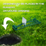 Qualirey 24 Pcs Outdoor Gopher Trap Easy Set Mole Trap Weather Resistant Gopher Killer Vole Trap for Lawn Garden Farm (Green)