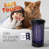 Electric Bug Zapper, Mosquito Zapper Indoor/Outdoor, 𝟦𝟮𝟬𝟬𝗩 𝟭𝟴𝐖 Waterproof Fly Zapper Mosquito Trap for Home, Patio, Backyard
