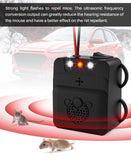 Under Hood Rodent Repeller, Professional Mouse Repellent, Ultrasonic 12V Car Pest Repeller Squirrels, Pack Rat Deterrent for Cars Trucks RV Engine Bay Warehouse Attic with Evictor Strobe Light 4 Pack