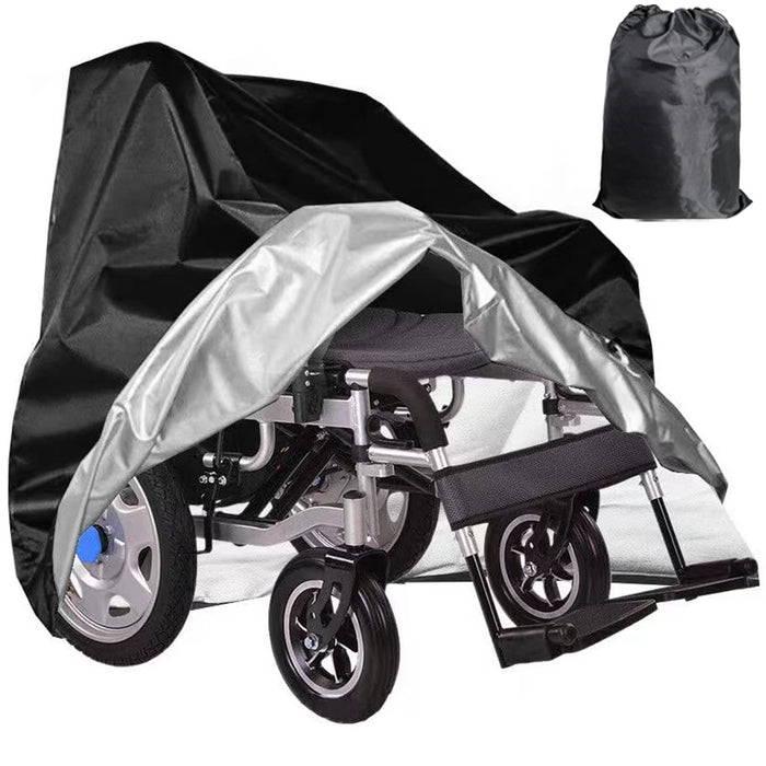 Wheelchair Cover,Electric Wheelchair Cover,Wheelchair Cover for Storage,Waterproof Mobility Scooter Cover, Protector from Dust Dirt Snow Rain Sun Rays,Rolling Walker Cover ，Indoor use