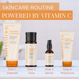 InstaNatural Vitamin C Cleanser and Serum Kit, Brightens and Reduces Signs of Aging, Fine Lines and Wrinkles, with Botanical Extracts