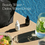 Sakara Beauty Water + Detox Water Drops - Trace Mineral Drops & Chlorophyll Liquid Drops, Liquid Magnesium, Chloride, Sodium, Potassium, Sulfate, Lithium, Boron Supplements, Liquid Chlorophyll Drops