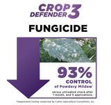 Grower's Ally Crop Defender 3 | Natural, Safe & Organic Insecticide & Fungicide Control for Plants - Powdery Mildew, Spider Mites & Russet Mite Killer – 1 gal Concentrate