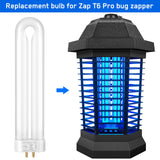 GOOTOP T6, T8, T9 Bug Zapper Replacement Bulb, 15W, 4-Pin Base, U-Tube Bulb