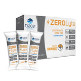 Trace Minerals ZEROLyte (Salty Orange) | Sugar Free Electrolyte Powder Drink Mix | Hydration, Immunity & Energy Support Powered by Concentrace | Gluten Free, Vegan | 30 Packets