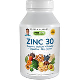 Andrew Lessman Zinc 30 – 360 Capsules – Highly absorbable Zinc Citrate. Supports Immune, Skeletal, Digestive and Skin Health. Small Easy to Swallow Capsules. No Additives
