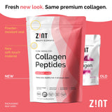 Zint Collagen Peptides Powder: Paleo & Keto Certified - Granulated Collagen Hydrolysate for Enhanced Absorption - Enzymatically Hydrolyzed Protein for Women & Men, 16 oz