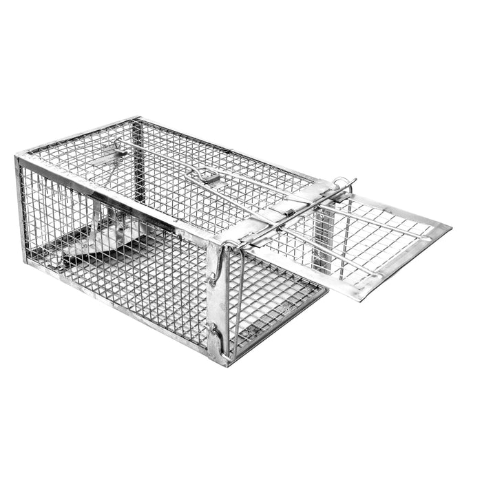 SZHLUX Rat Traps Indoor,Humane Rat Trap That Work for Home Outdoor,Small Squirrel Rodent Animal-Mouse Vole Chipmunk Baby Rabbit Live Trap Cage,Catch and Release.