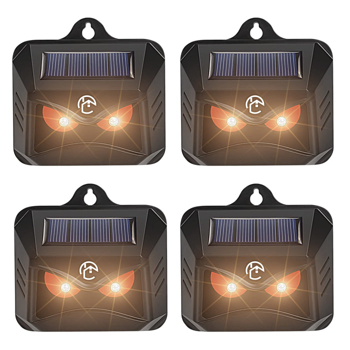 Solar Nocturnal Animal Repeller - YARDefense Waterproof Raccoon Repellent Devices Predator Control Lights Used to Deterrent Fox Coyote Skunk Deer Protect Your Property with Humane Wildlife Deterrence