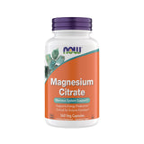 Now Supplements, Magnesium Citrate, Enzyme Function*, Nervous System Support*, Critical for Enzyme Function*, Gluten Free, Vegan, Kosher, Non-GMO 360 Vegetarian Capsules