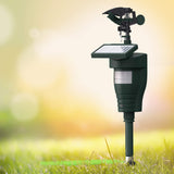 Hoont Cobra Animal Repeller | Outdoor Solar-Powered Motion-Activated Water Blaster with Powerful Jet Spray for Yard, Lawn & Garden | Scare Away Deer, Rabbits, Squirrels, Birds & Other Animals & Pests